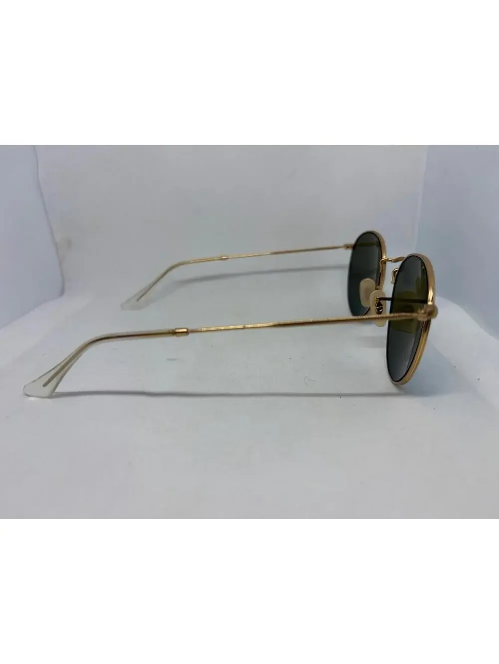 Ray-Ban RB3447 Round Metal Sunglasses Gold Blue Mirror Polarized 112/4L 50mm - Picture 3 of 7